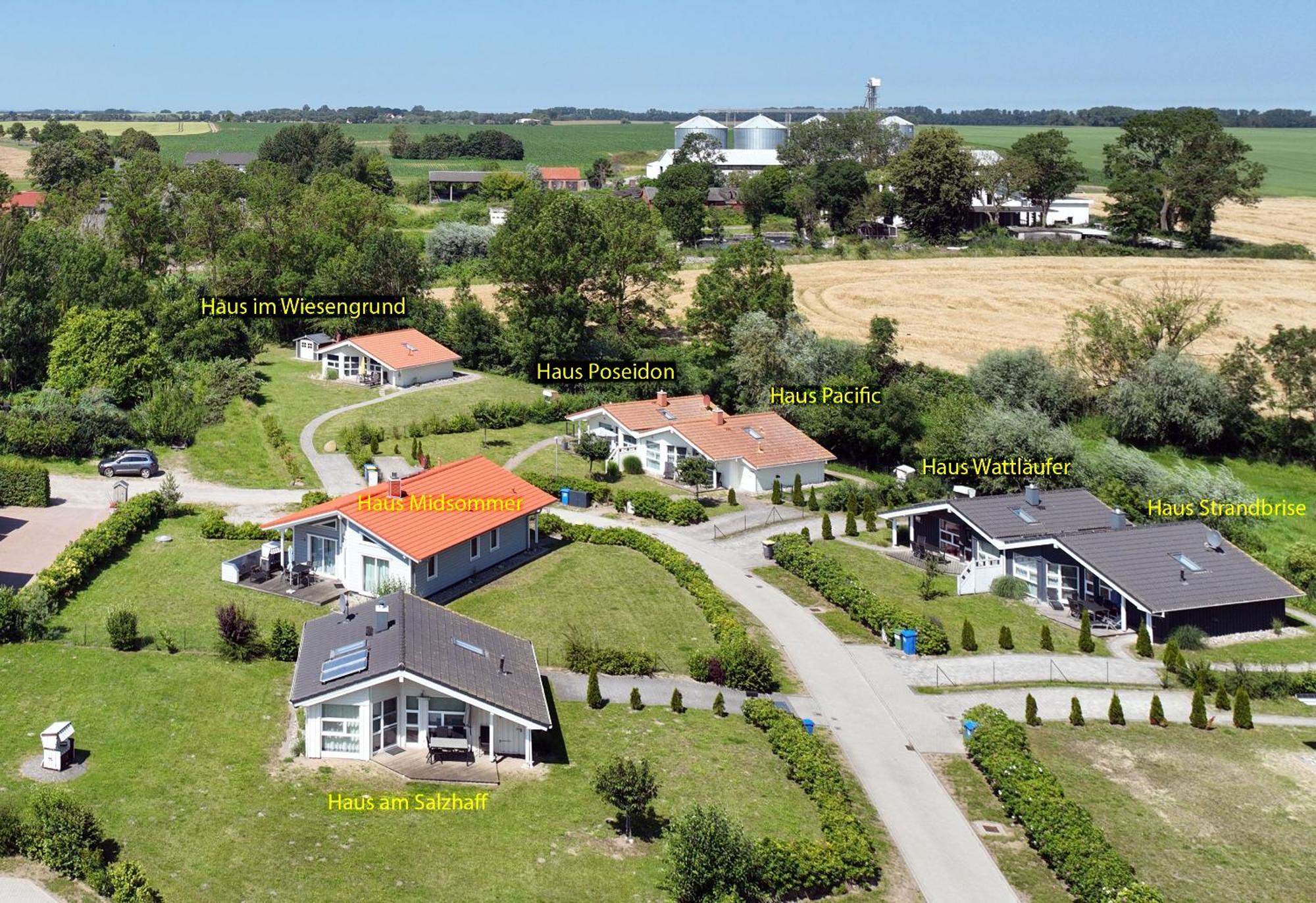 Dänische Ferienhäuser am Salzhaff Haus Midsommer Malchow  Exterior foto